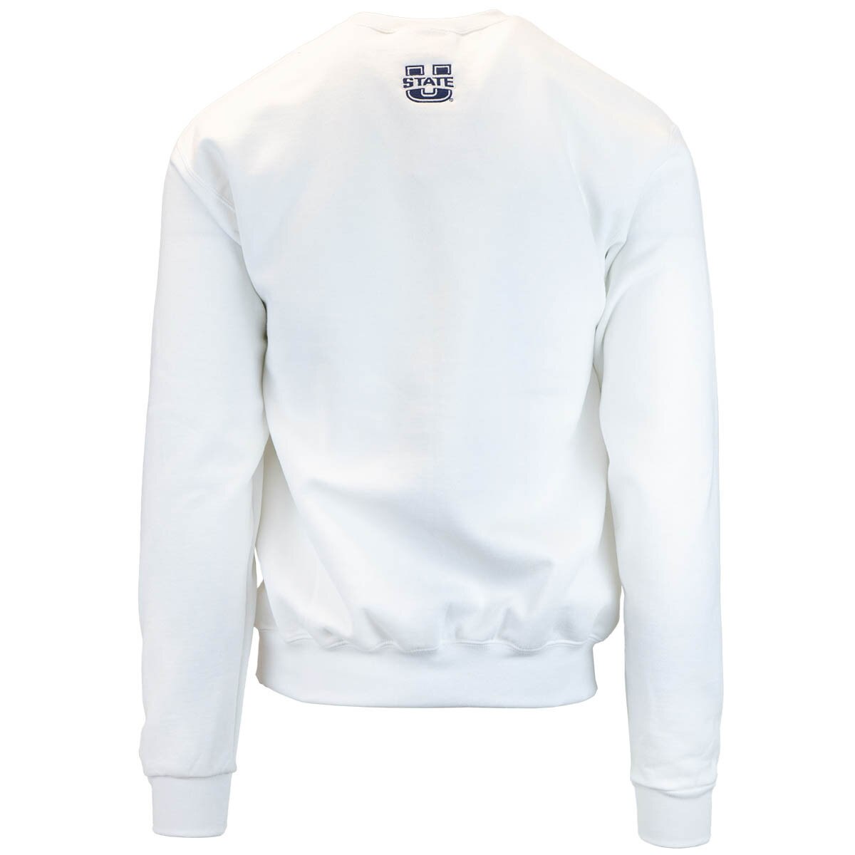 USU Champion Unisex Crew Sweatshirt white
